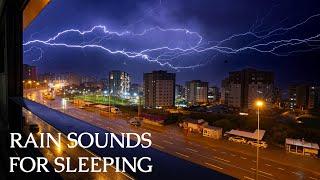 SLEEP FAST with Rain sounds - Rain White Noise - RAIN SOUNDS for Deep Sleep - FOREST RAIN SOUNDS