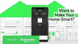 How It Works - Wiser Smart Home App  Schneider Electric