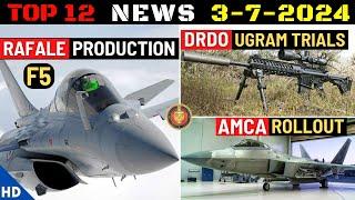 Indian Defence Updates  Rafale F5 ProductionAMCA RolloutUgram Rifle TrialsArmy Favours Stryker