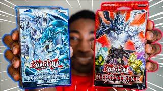 Our FAVORITE Yu-Gi-Oh Structure Decks HEROES vs BLUE-EYES