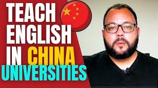 Teach English in China University