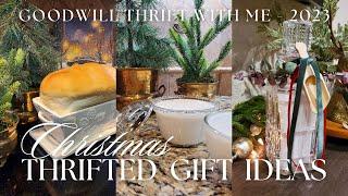 GOODWILL THRIFTING FOR CHRISTMAS GIFTS 2023  EASY AFFORDABLE HOMEMADE THRIFTED GIFTS