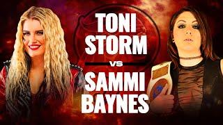 Bellatrix Sammi Baynz Vs Toni Storm