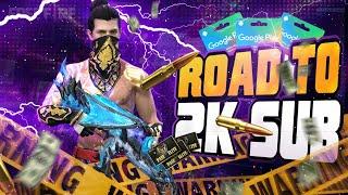 FREE FIRE LIVE  MALAYALAM LIVE  TEAM CODE  ROAD TO 2k