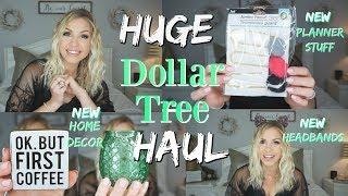 HUGE Dollar Tree Haul AMAZING NEW Finds May 2019 Megan Navarro