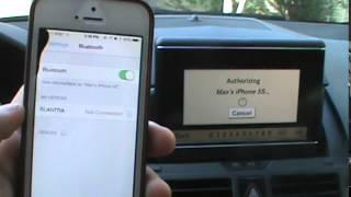 Pairing bluetooth phone to Mercedes-Benz