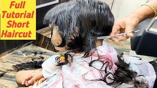Cute short haircut  How to blunt  Baby haircut  Full tutorial baby blunt cut #seemajaitly #Indian