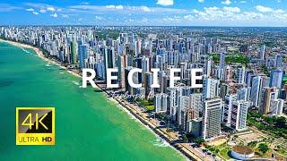 Recife Brazil  in 4K 60FPS ULTRA HD Video by Drone