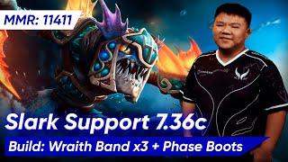  XinQ SLARK 7.36 SOFT SUPPORT 4 Pos  Dota 2 Pro Gameplay