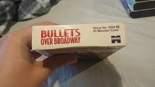 Bullets Over Broadway 1994 VHS Review