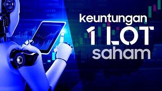 Keuntungan 1 LOT Saham