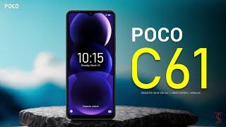 Poco C61 Price Official Look Design Specifications Camera Features  #PocoC61 #poco