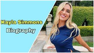 Kayla Simmons curvy model biography Net Worth boyfriend Nationality Age Height