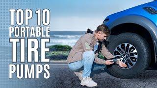 Top 10 Cordless Car Tire Inflators 2023  Portable Air Compressor Car Tire Pump Air Pump