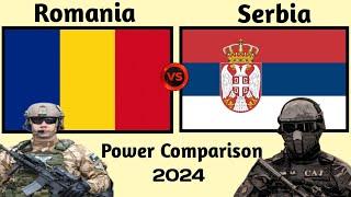 Romania vs Serbia military power comparison 2024  Serbia vs Romania military  world military power