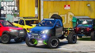 GTA 5  BUILDING BABS MONSTER TRUCK  WEB SERIES മലയാളം #474