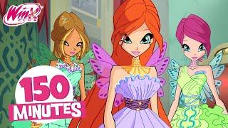 Winx Club - 150 MIN  Full Episodes  Party Princess Magic 