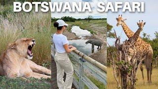 BOTSWANA AFRICA  luxury safari  you wont BELIEVE what we saw