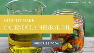 How to make Calendula herbal infusion