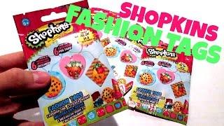 SHOPKINS DOG TAGS - BLIND BAG - FASHION TAGS - OPENING AND REVIEW