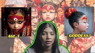 KUMARI GODDESSES  - *NEPALS CRAZY TRADITION*