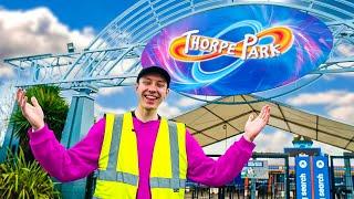 THORPE PARK Behind the Scenes Tour 2023