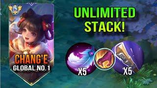 CHANG’E BEST COMBO ATTACK SPEED BUILD‼️ CHANGE IS SUPER AGGRESSIVE UNTIL THE ENEMY SURRENDERS