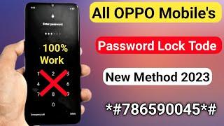 All Oppo Reset Password How to fix forgot lockscreen Password Any oppo Phone  Unlock Password Lock