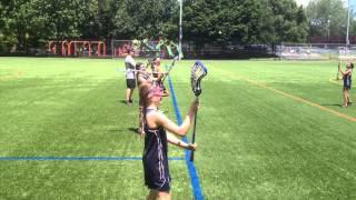 Girls Lacrosse How to Catch and Throw for Beginners