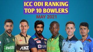 ICC ODI RANKING 2021  TOP 10 BOWLERS  ICC  RANKING 2021 BOWLING