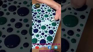 Welcome to the mesmerizing world of dot painting  #shorts #painting