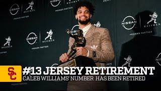 2024 USC Football Caleb Williams Jersey Retirement