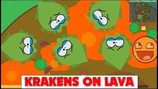 Mope.io  EVERYONE IS KRAKEN ON LAVA  Mope.io Bests and Funny Moments