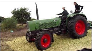 FENDT Favorit 4 S IHC J-D MF hochziehen auf die fahrsilo 