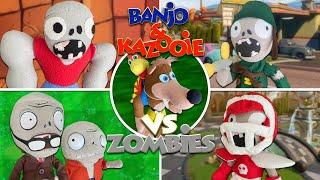 Plants vs Zombies Plush - Banjo & Kazooie vs Zombies