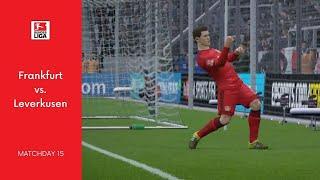 Eintracht Franfurt - Bayer Leverkusen 1-3  Highlights  Matchday 15 - Bundesliga 202122  FIFA 16