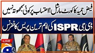  Live DG ISPR Major General Ahmed Sharif’s Key Press Conference  Geo News