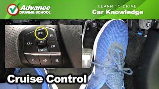 How To Use Cruise Control    Learn to drive Car knowledge