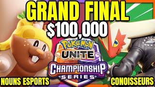 $50000 GRAND FINAL NOUNS ESPORTS vs CONOISSEURS EU Regionals  Pokemon Unite