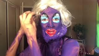 Ursula Makeup Tutorial FAIL - After Special Treats