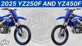 Shop Talk - 2025 Yamaha YZ250F and YZ450F Model Range