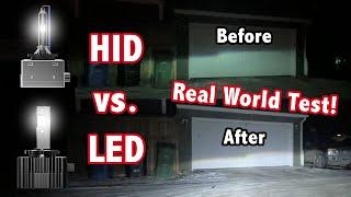 HID vs. LED Headlights Real World Test Should You Switch?