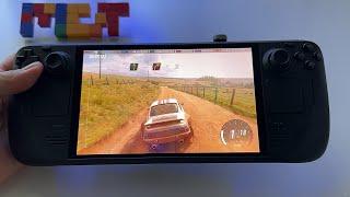 Dirt Rally 2.0  Steam Deck OLED handheld gameplay  Steam OS