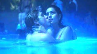 Euphoria 1x01  Kissing Scenes - Maddy Perez Hot Liplock Smooching  Alexa Demie French Kiss 