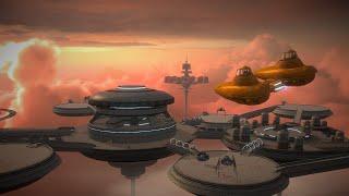 BATTLEFRONT 1 Bespin Platforms graphics overhaul for BF2