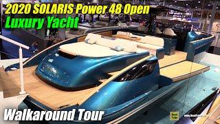 2020 Solaris Power 48 Open Luxury Yacht - Walkaround Tour - Debut at 2020 Boot Dusseldorf