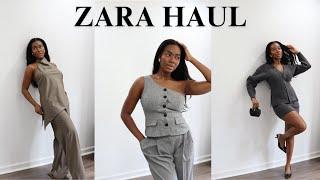 ZARA HAUL  elevating your wardrobe  Octavia B