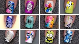 Best Nails Art Tutorial  New Nails Art For Summer  Nail Design  Olad Beauty