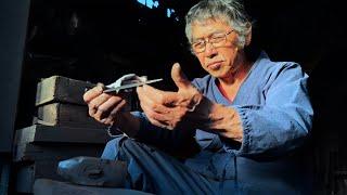 LIVESTREAM of Blacksmith forging Japanese Knife