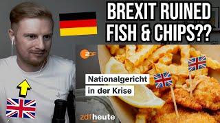 Reaction To Fish and Chips bald unbezahlbar? Brexit blockiert britische Fischindustrie